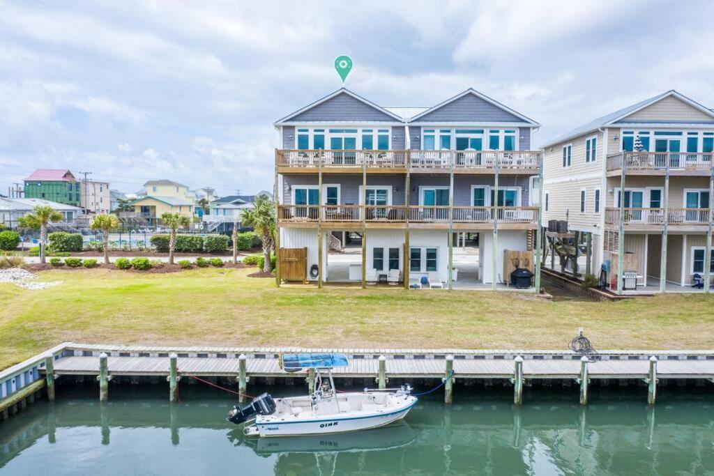 Villa Waterfront*Steps To Beach*Boat Launch*Kayaks*Pools Topsail Beach Exterior foto